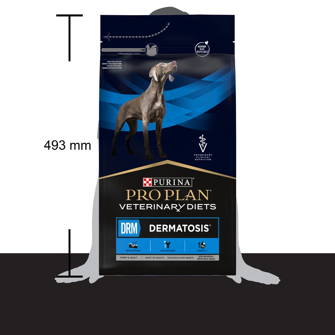 Purina Pro Plan Veterinary Diets Dry Dog Food for Dermatosis 3 kg
