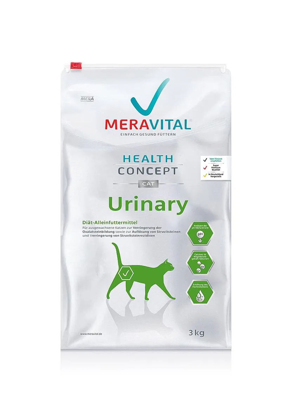 Mera Vital Urinary Health Concept Dry Cat Food with Poultry 3 kg