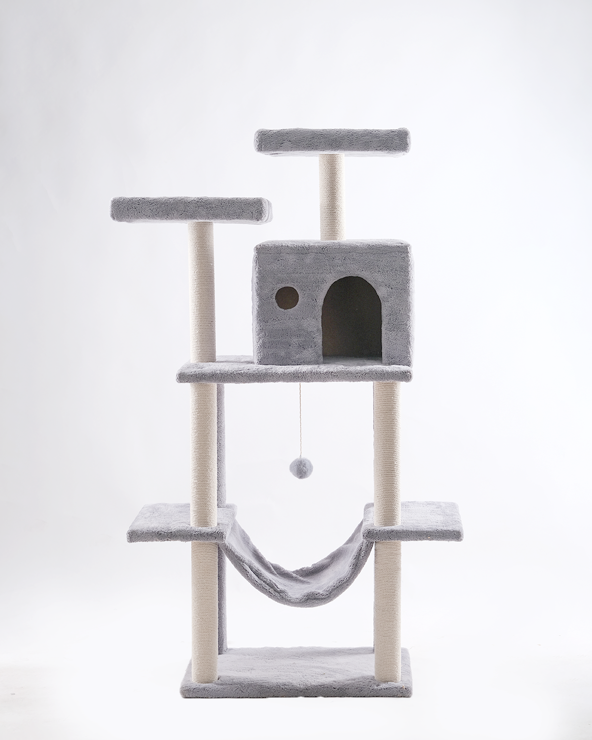 Cat Tree Platform With Indoor Scratches And Posts Large