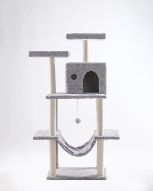 Cat Tree Platform With Indoor Scratches And Posts Large