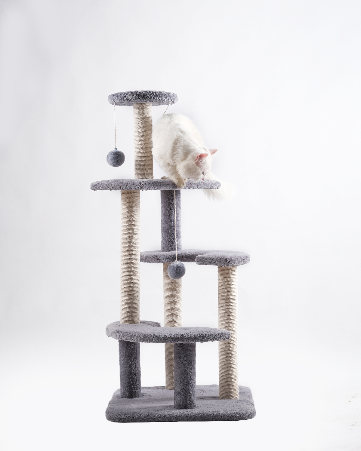 Cat Tree Platform With Indoor Scratches And Posts medium