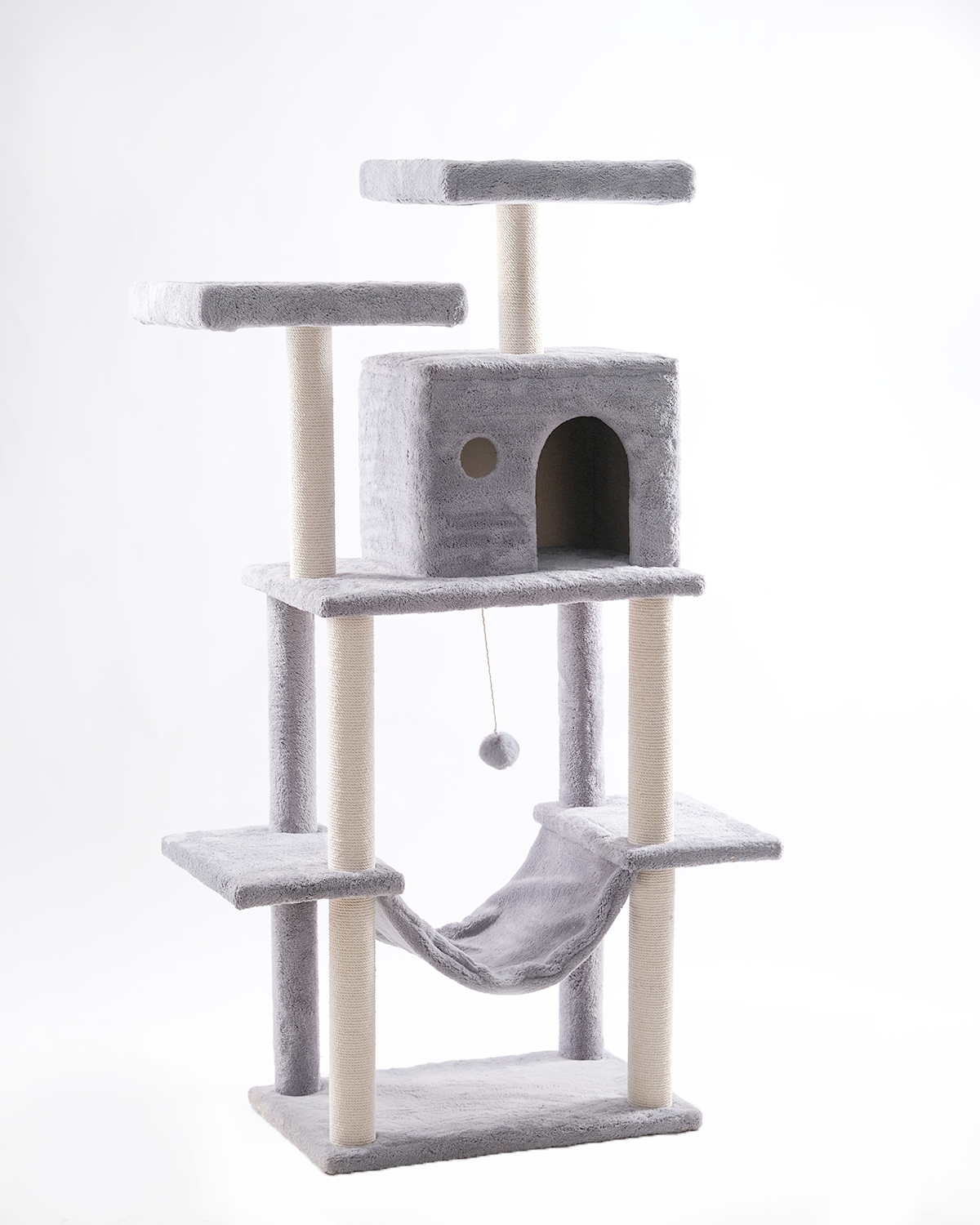 Cat Tree Platform With Indoor Scratches And Posts Large