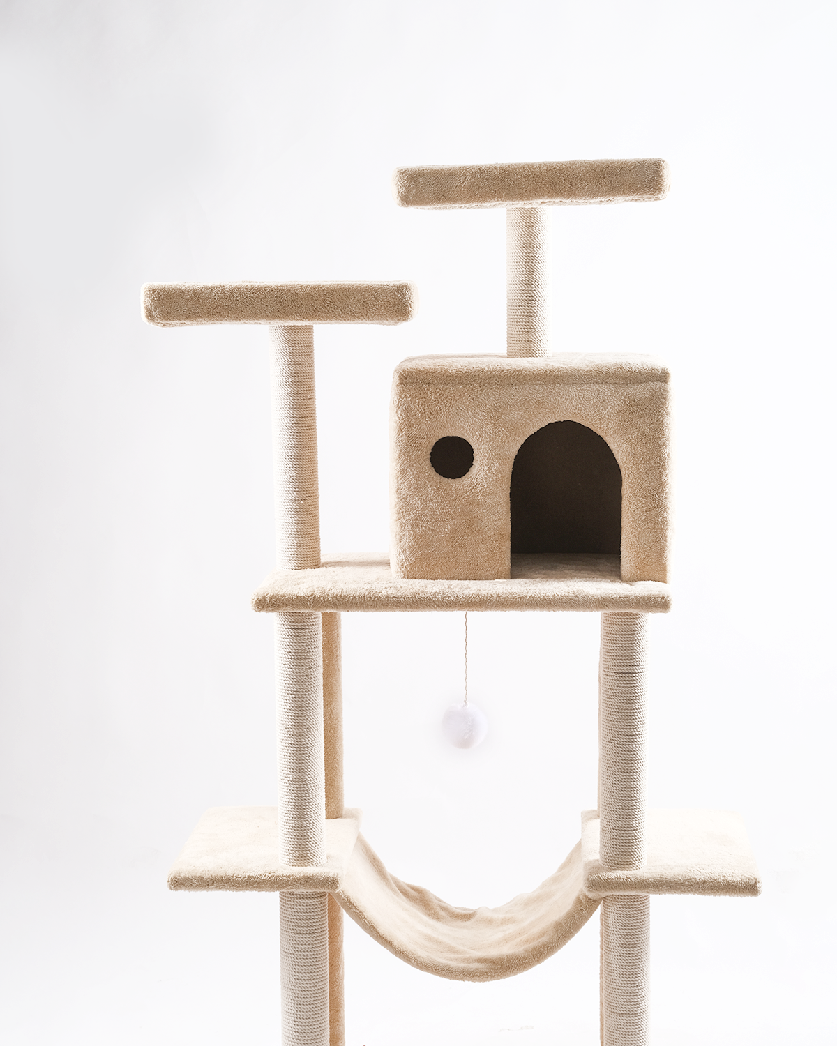 Cat Tree Platform With Indoor Scratches And Posts Large