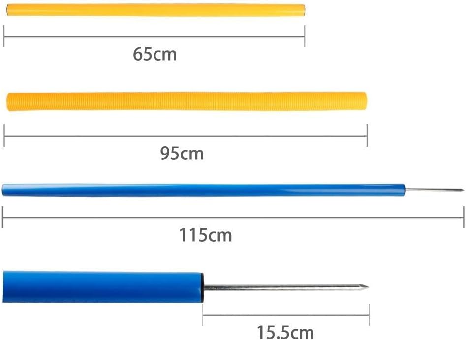 Zoofari Agility Hurdle 113 in 0.3 Cm 9 Pcs