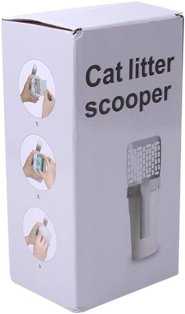 Cat Litter Shovel with Bag Holder 1 bag free