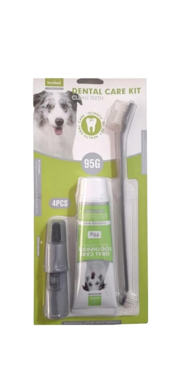 Nunbell Uarone Blue Dog Dental Care Kit