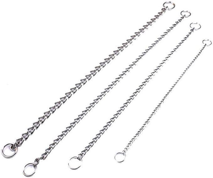 UARONE Chain Dog Training Choke Collar 47 CM SIZE 2