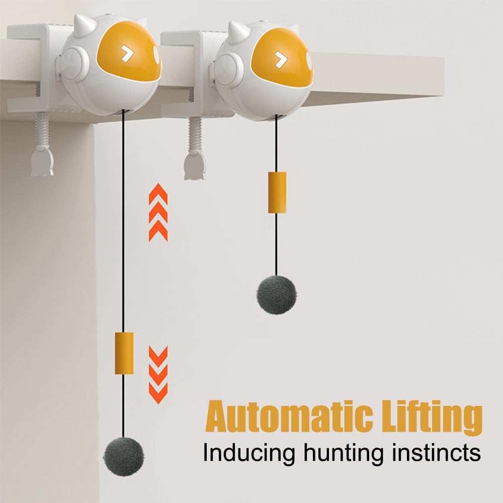 Automatic Lifting Cat Teaser Ball