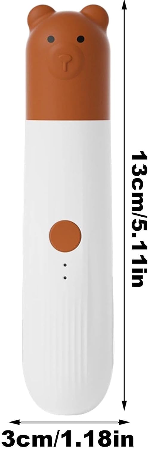 Super Quiet Electric Pet Nail Trimmer with LED Light