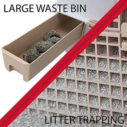 Semi automatic Cat Litter Box with Side Door