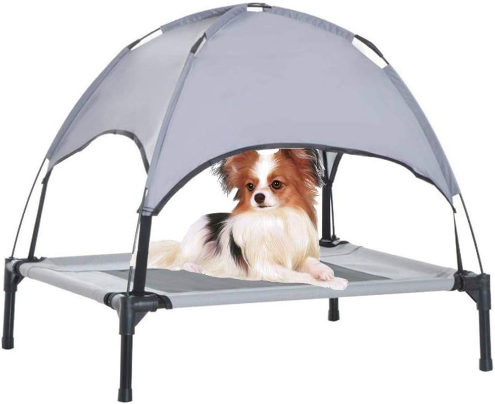Tent Dog Bed with Removable Canopy 122 cm in 90 cm