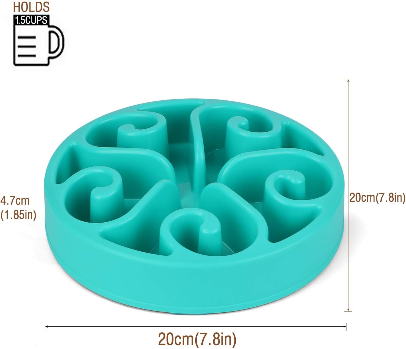 وعاء طعام خشبي للكلاب