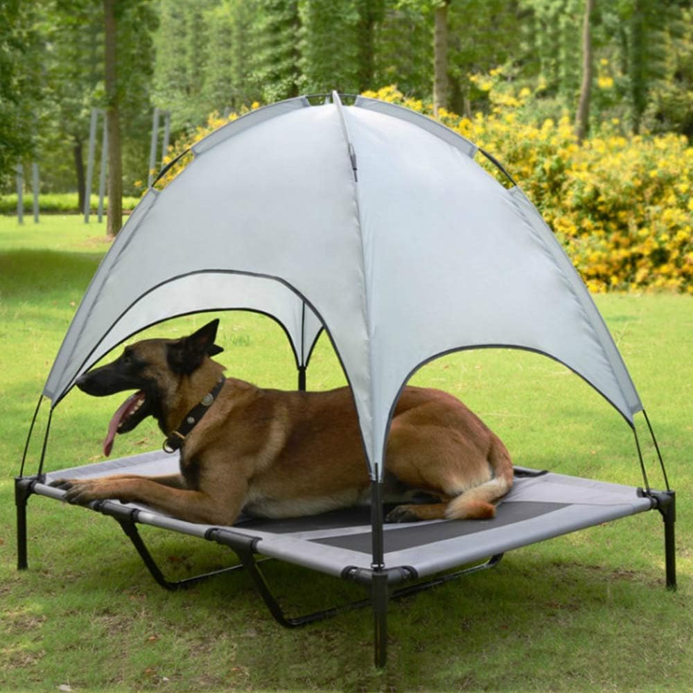 Tent Dog Bed with Removable Canopy 122 cm in 90 cm