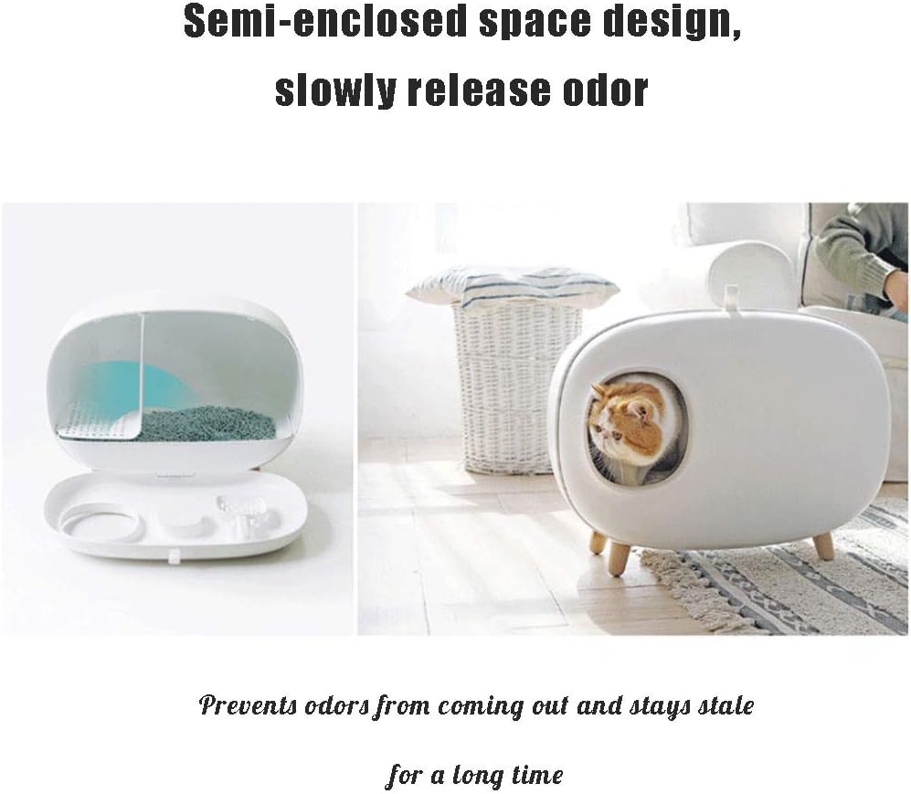 Automatic Self-Cleaning Cat Litter Box