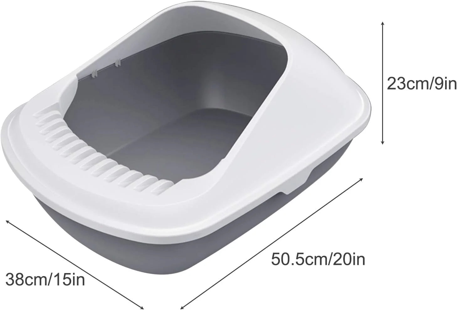 Naomi Open Litter Box With Shovel for pet