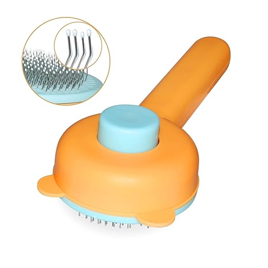 فرشاة نونبيل لتمشيط شعر الكلاب الصغيرة الناعمة