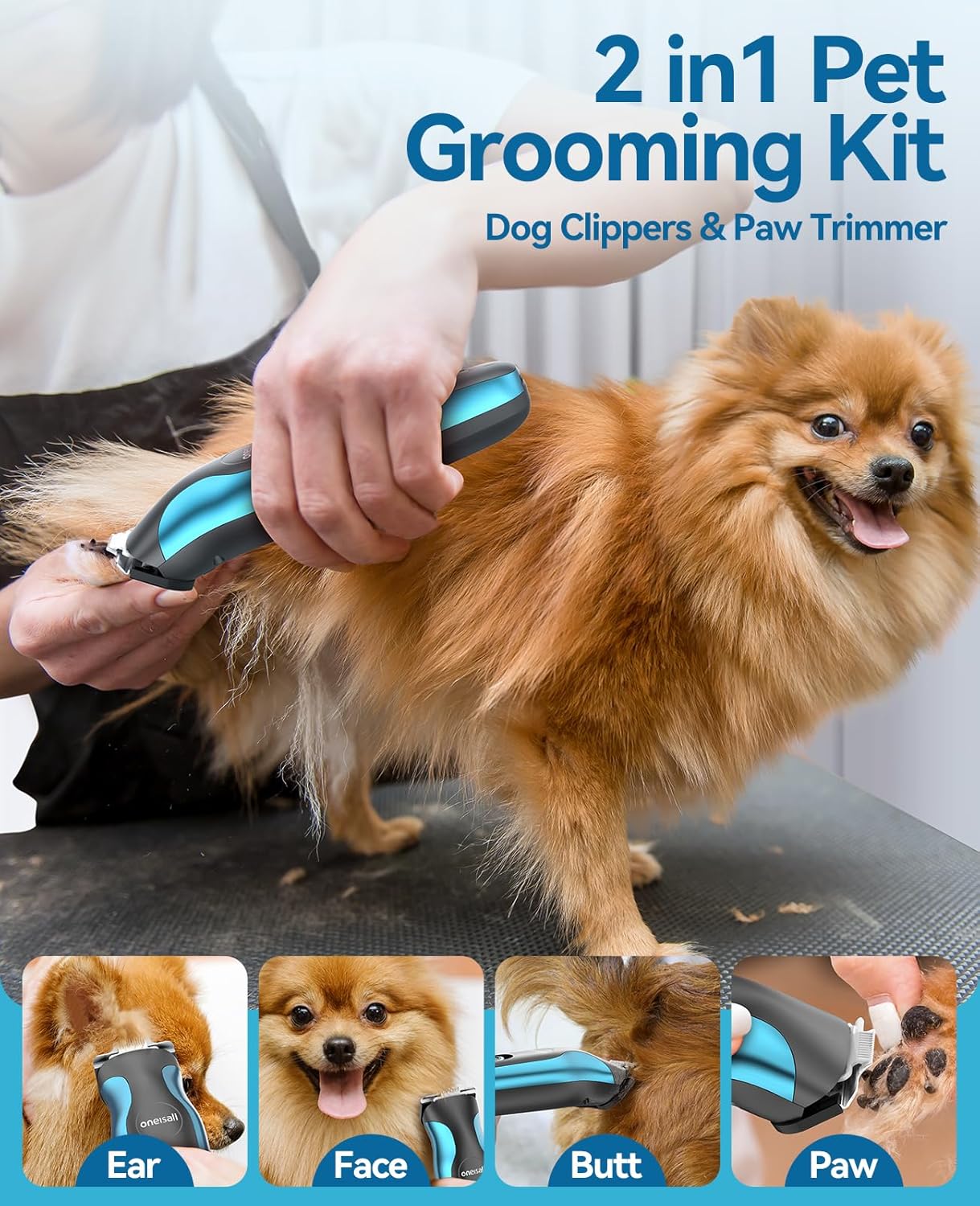 PET HAIR GROOMING KIT