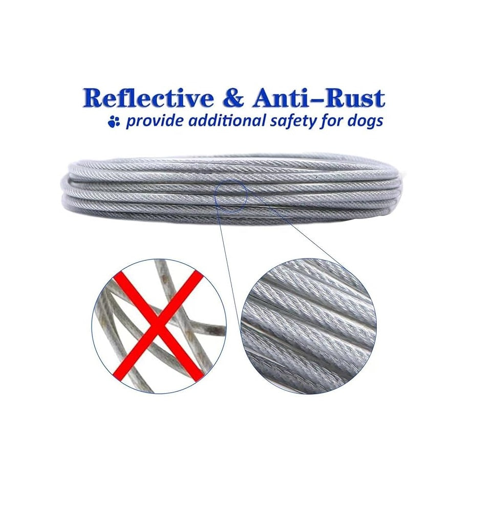 Dog tie out cable 10 F