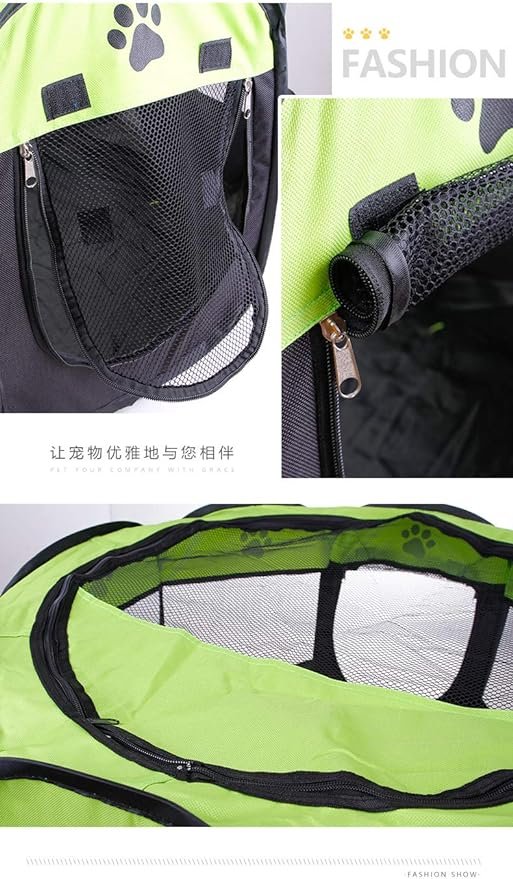 Pet playpen for small dogs cats, foldable dog kennel small