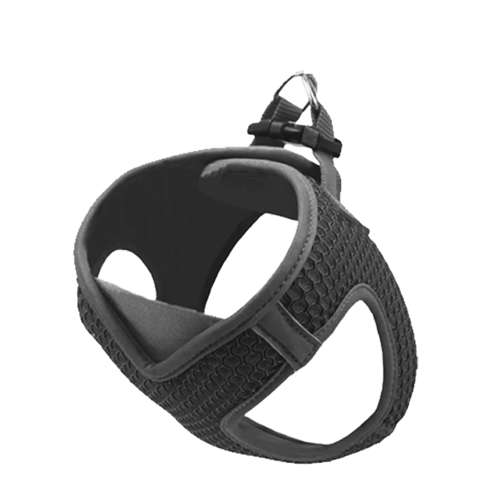 DOCO large Gray Reflective V-Neck Harness 47 to 50 cm
