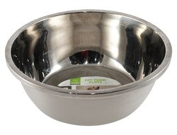 Nunbell Medium Silver Stainless Steel 400ml Pet Bowl