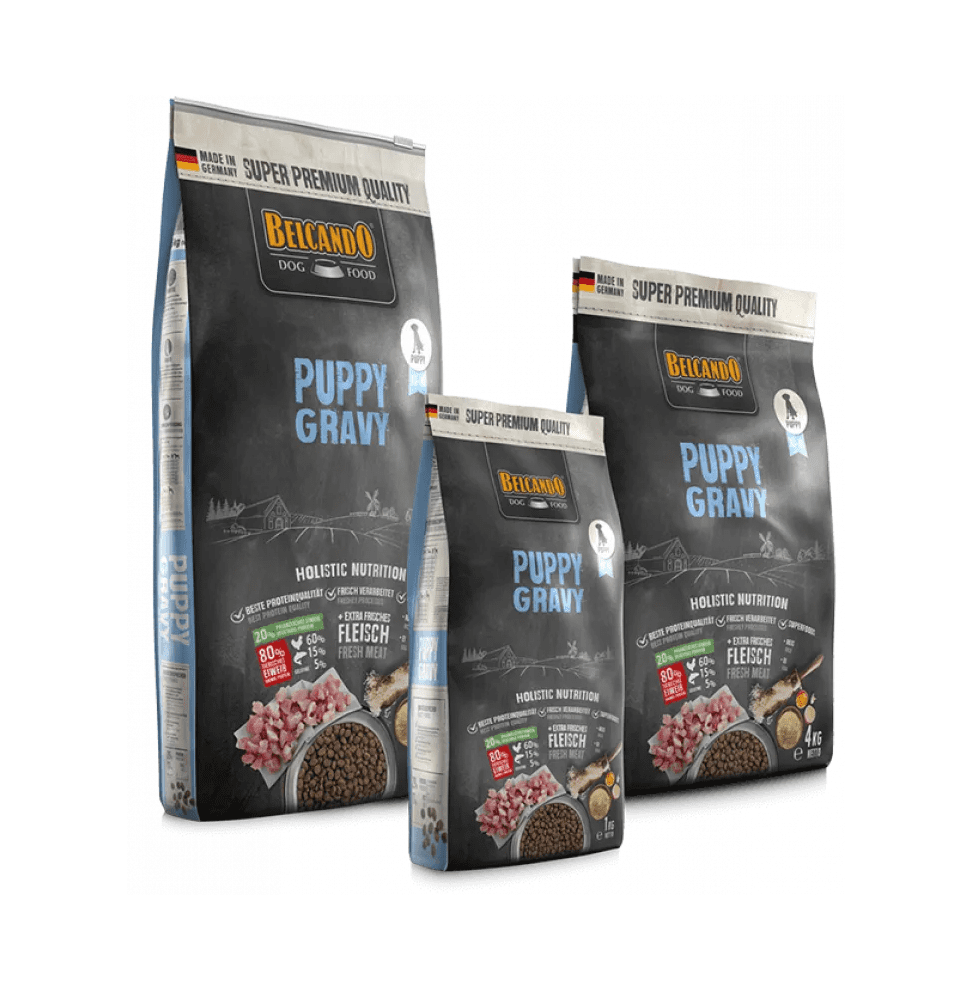 Belcando Puppy Dry Food In Gravy XS-XL 4 kg