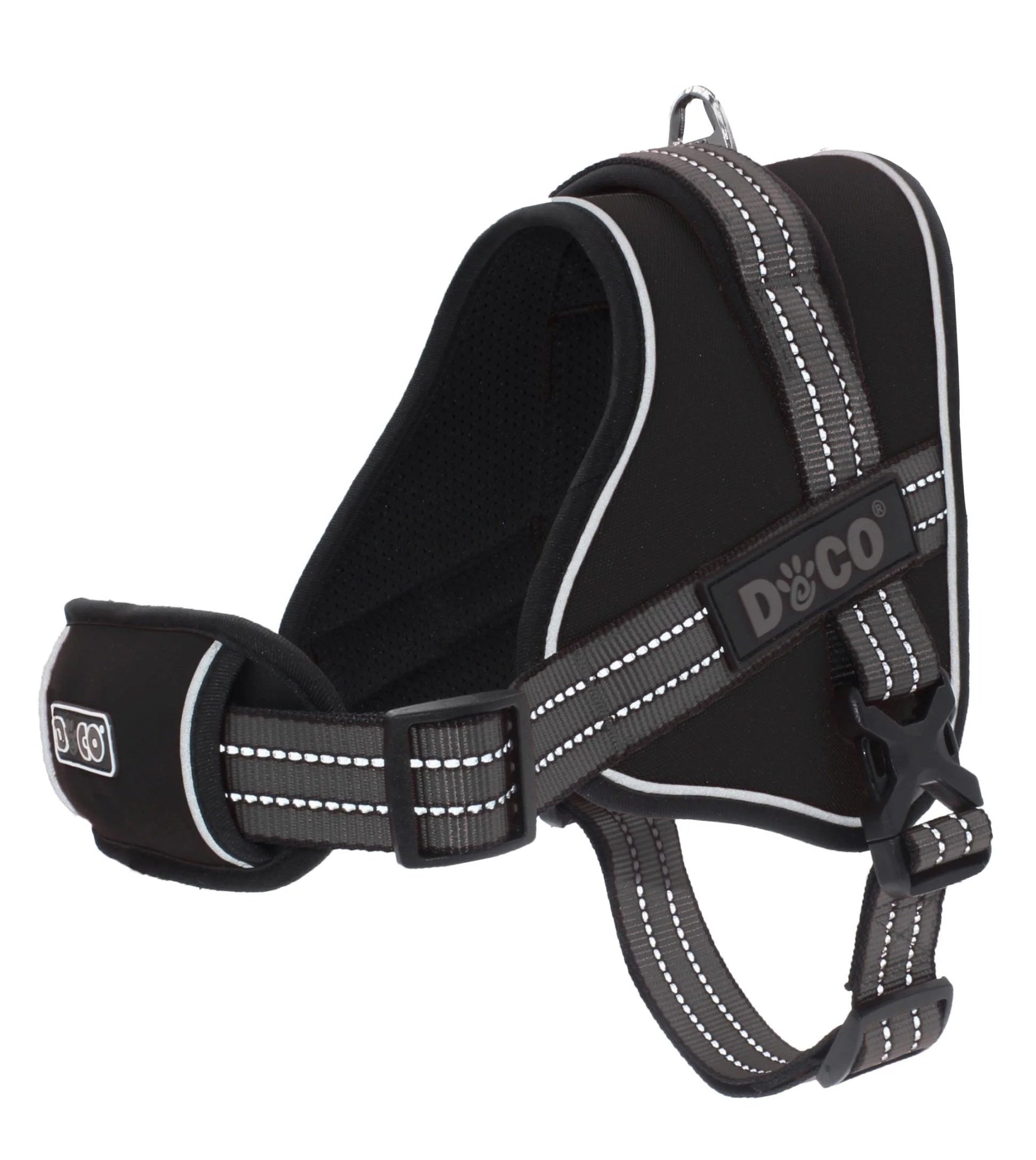 DOCO Vertex Power XL Black Reflective Dog Harness