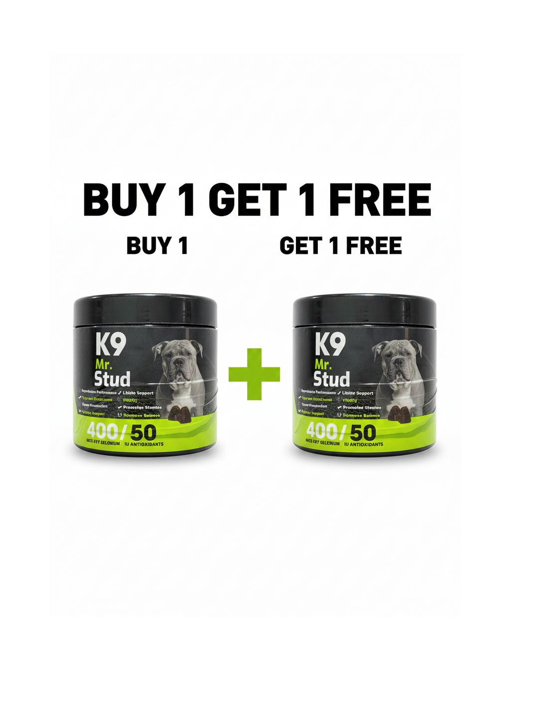 K9 Supplement Mr.Stub For Dogs 90 Pcs buy One Get One Free