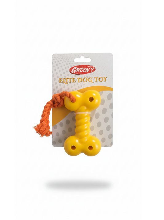 Groovy Elite Dog Toy Bone Small