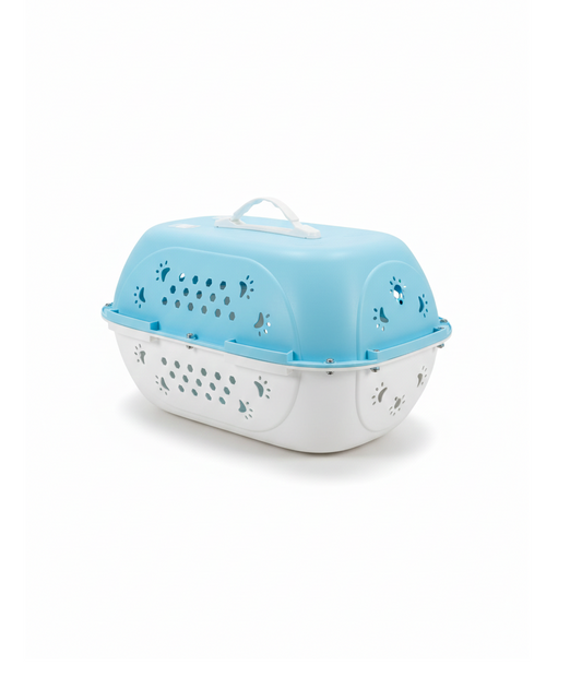 Pet Carrir Box Medium Size Available in two colors light blue and light green