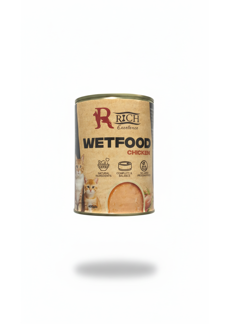 Rich excellence wet food cat flavor chicken 400 gm