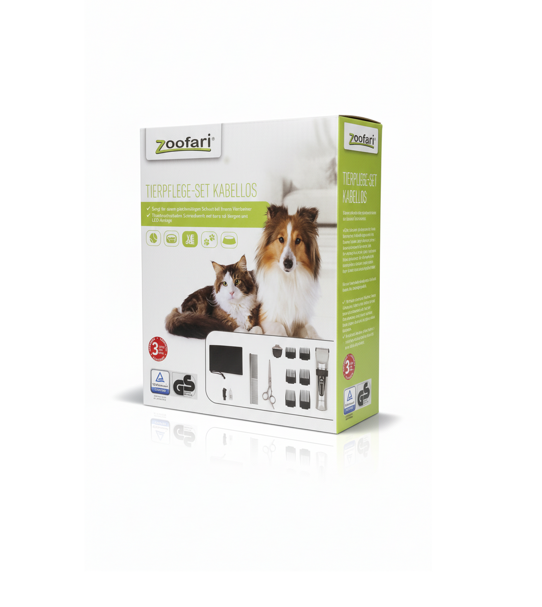 Zoofari tierpflege set kapellos made in german