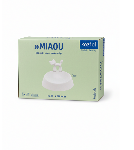 Koziol cute dog bowl wow White