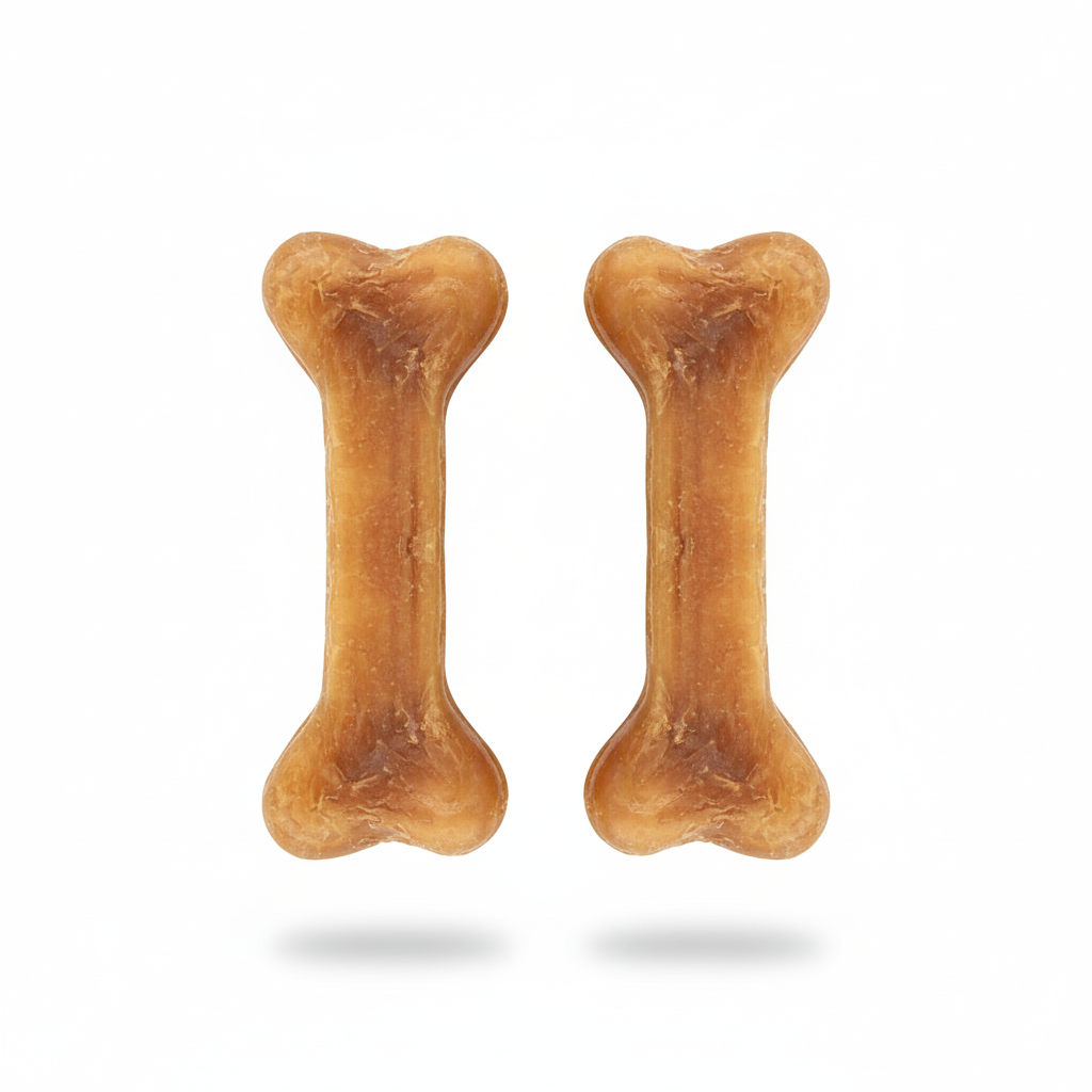 Nunbell White Bones Chew For Dogs 2 Pc 6 Lnch