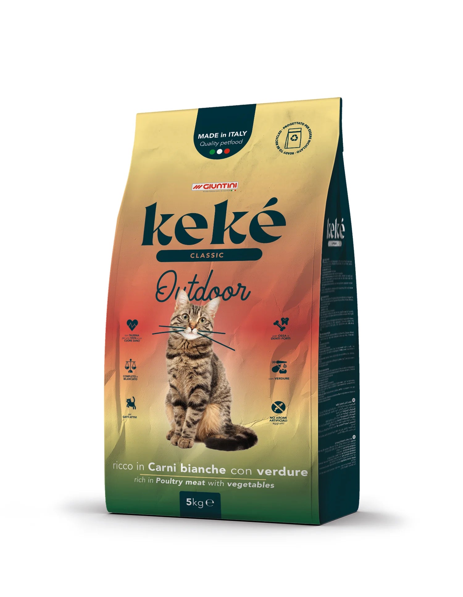 Keke Classic Outdoor Complete food for adult cats 5 Kg