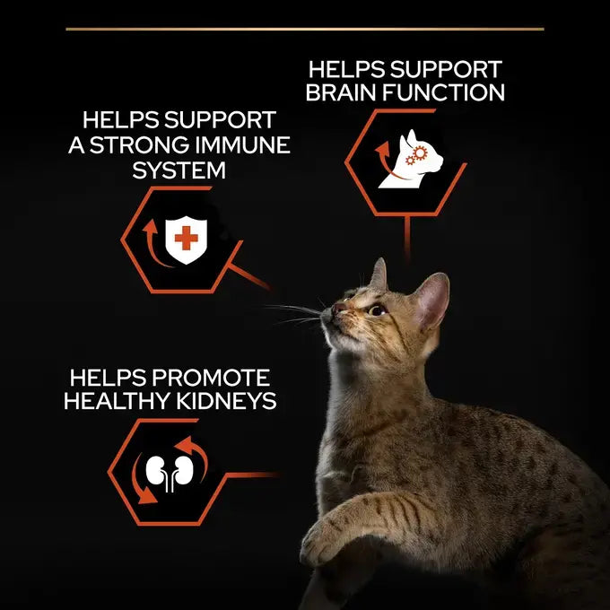 طعام جاف Purina Pro Plan Vital Functions مع سمك السلمون للقطط البالغة 1.5 كجم