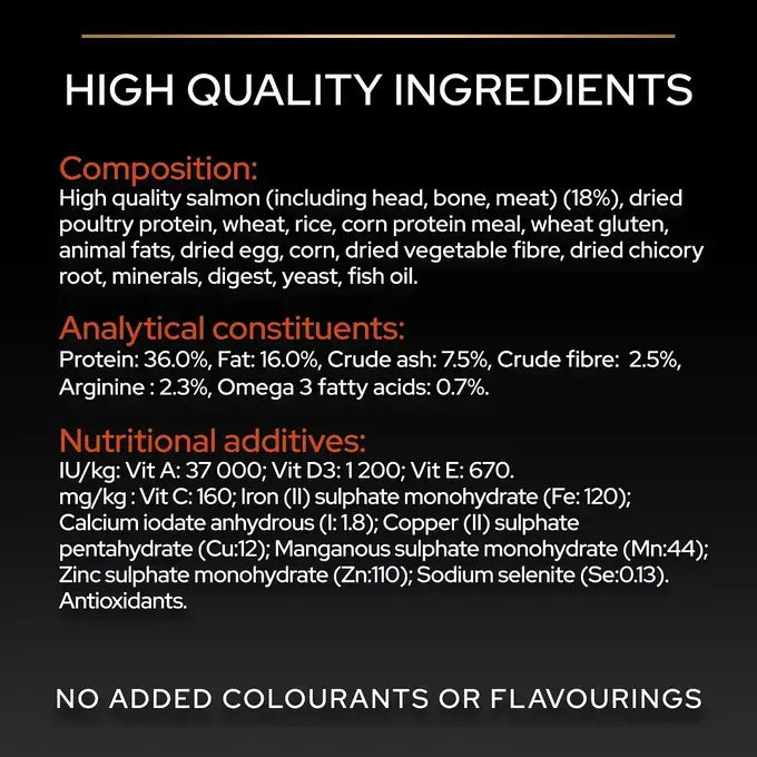 طعام جاف Purina Pro Plan Vital Functions مع سمك السلمون للقطط البالغة 1.5 كجم