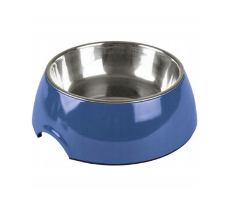 ZooFari Food Or Water Bowl Black approx blue 700 ml