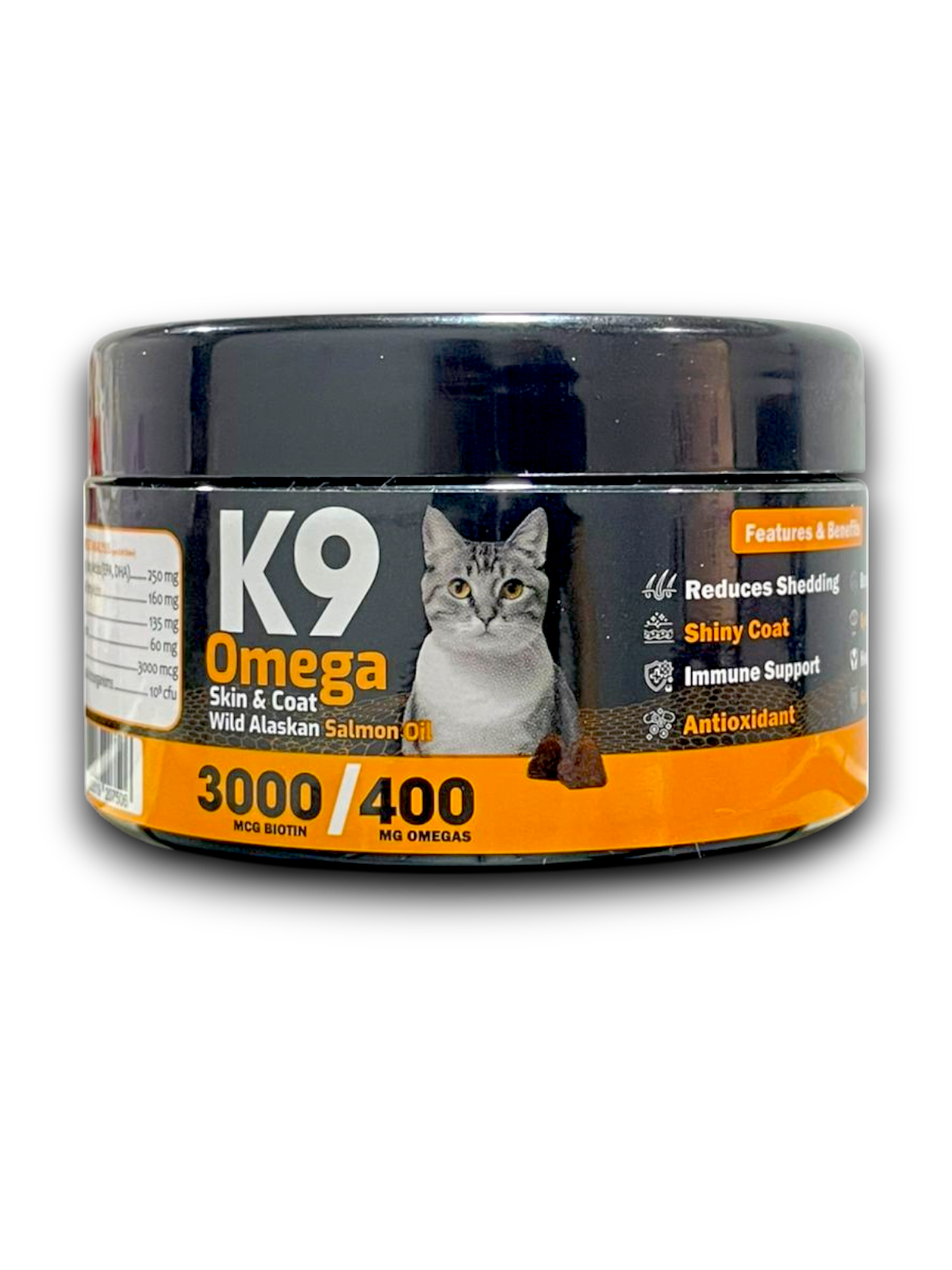 K9 Supplement For Cats omega skin and coat 60 Pcs buy One Get One Free
