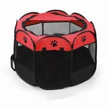 Pet playpen for small dogs cats, foldable dog kennel small