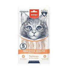Wanpy Cat Treats salmon and Chicken Digestive 5 pcs