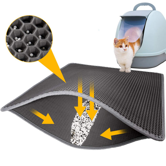 Cat Litter Mat Trapping For Litter Box