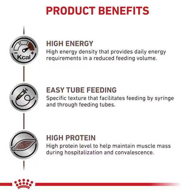 Royal Canin Recovery Ultra Soft Mousse Wet Food for Diabetic Pets 195 gr