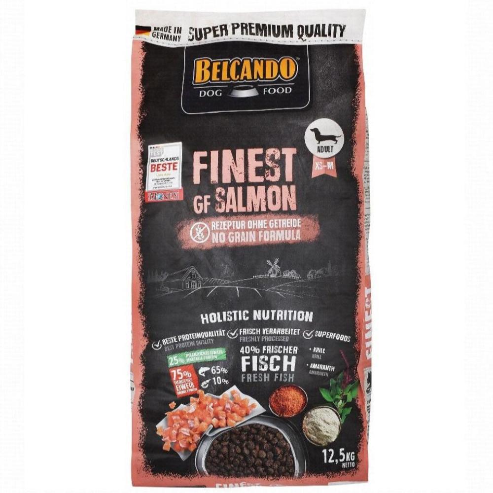 سمك السلمون الفاخر من بيلكاندو للكلاب الصغيرة البالغة (XS-M) 12.5 كجم