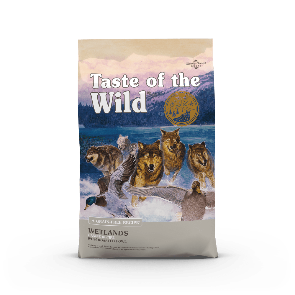 طعام الكلاب الجاف Taste of the Wild Wetlands مع الطيور البرية 2 كجم