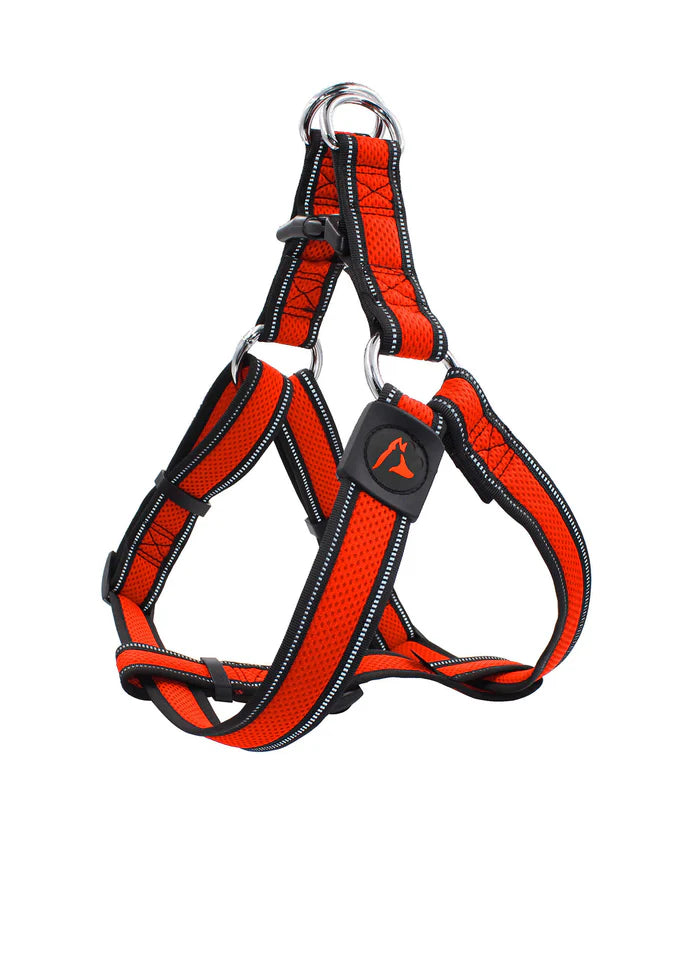 DOCO Small Orange Mesh Dog Harness 43 to 59 in 2cm