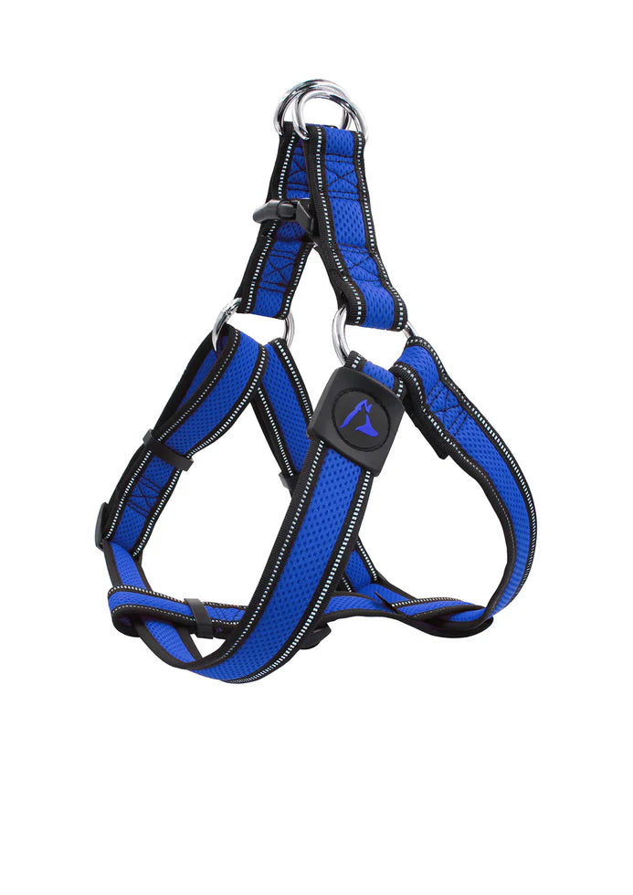 DOCO Small Blue Mesh Dog Harness 43 to 59 in 2cm