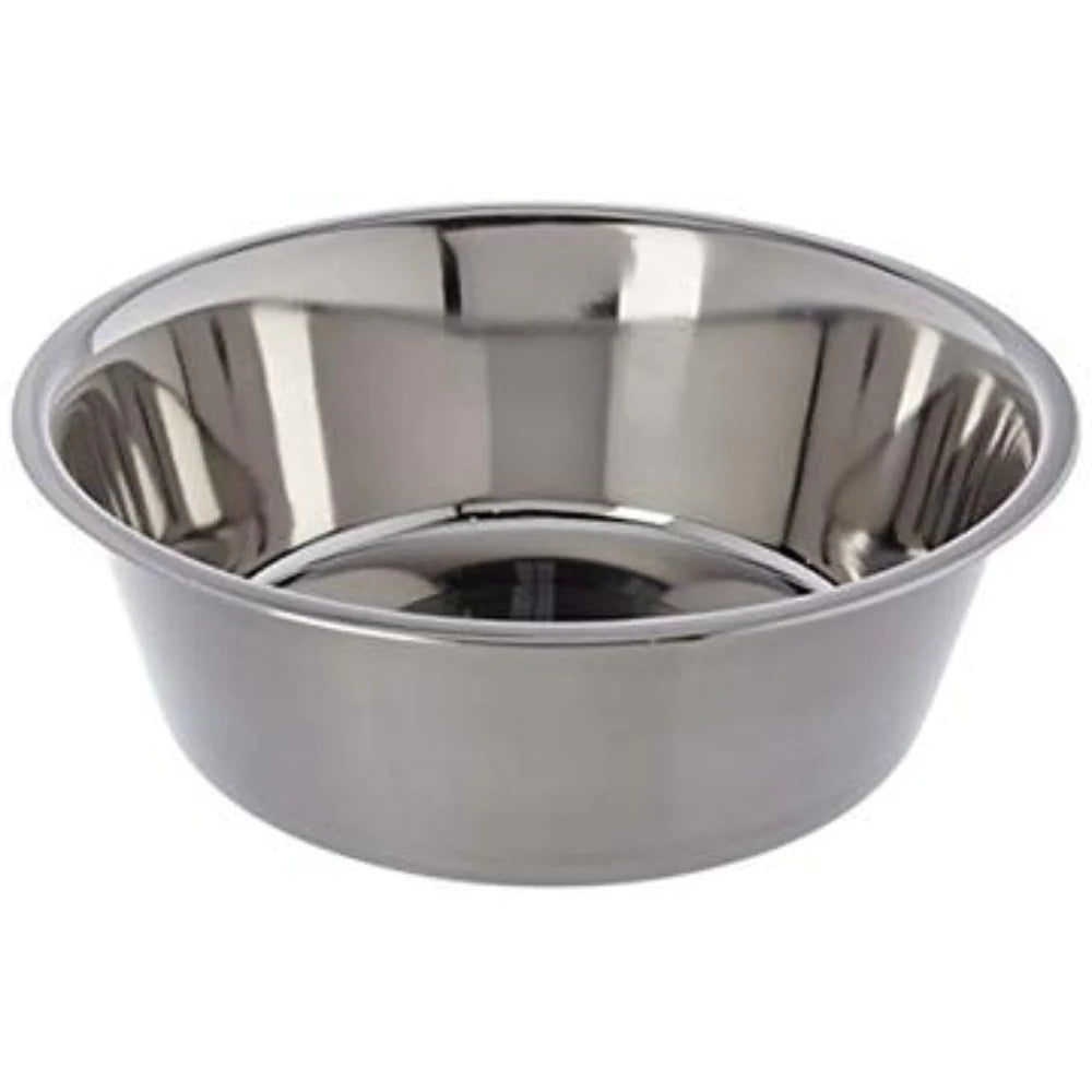 Nunbell Medium Silver Stainless Steel 400ml Pet Bowl