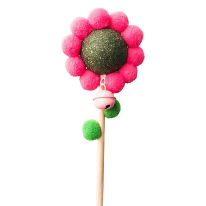 Emily Pets fishing rod Cat Toy With Flower For Cats 75 gr