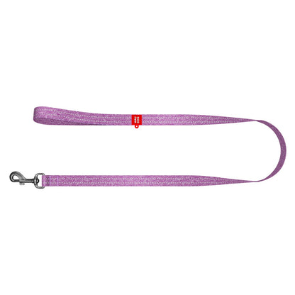 WauDog Small Purple Cotton Leash 150 in 1.5 cm